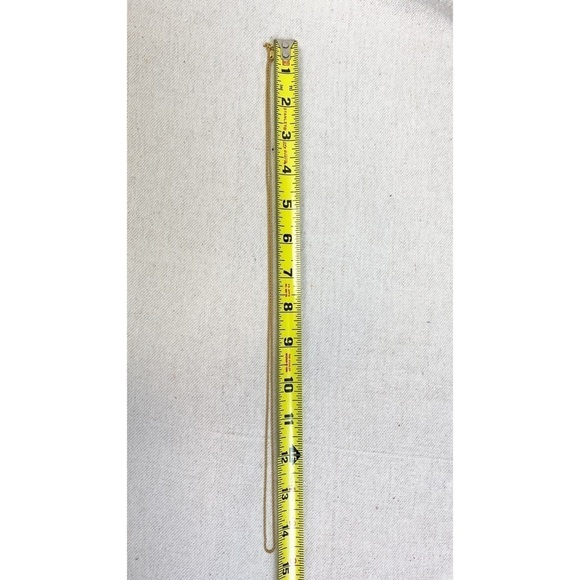 Long gold tone twisted rope necklace perfect for layering - Picture 5 of 5